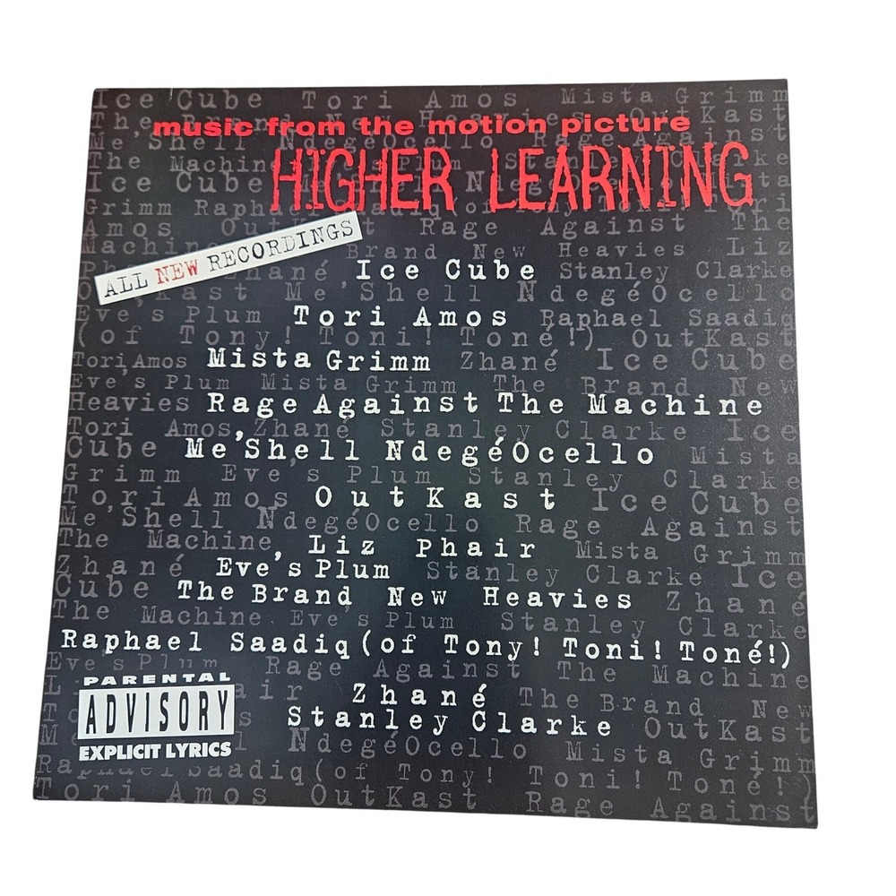Higher Learning (Music From The Motion Picture) 1994 Promo Poster 12x12 D/S